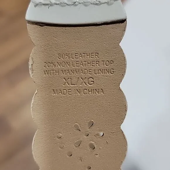 🖤5/$20🖤 White belt.. - Picture 6 of 8